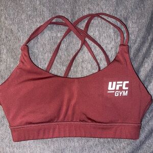 Maroon UFC Sports Bra
